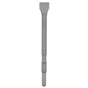 Hex 65 chisel with flat head