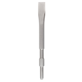 SDS Hexagon chisel with flat head